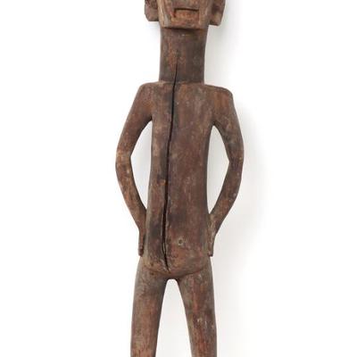 Sale Photo Thumbnail #465: Lot 465 african sukuma tribe wood carved statue