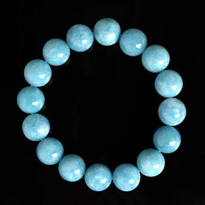 Sale Photo Thumbnail #154: Lot 153 lovely aquamarine beaded bracelet