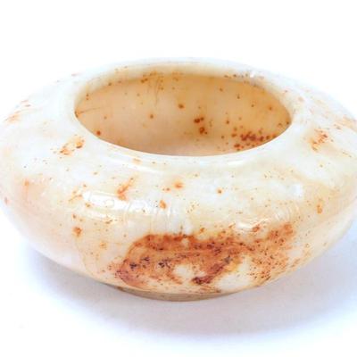 Sale Photo Thumbnail #368: Lot 368 chinese hardstone carved brush washer