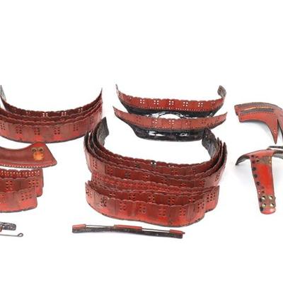 Sale Photo Thumbnail #71: Lot 70 samurai armour cuirass set edo period 1603 1868