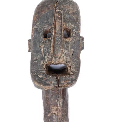 Sale Photo Thumbnail #449: Lot 449 african dogon wood carved mask