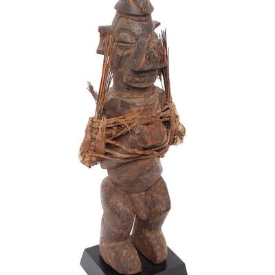 Sale Photo Thumbnail #4: Lot 3 african magic fetish statue yaka peoples