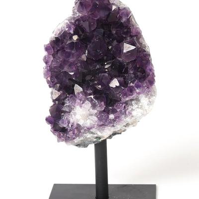 Sale Photo Thumbnail #216: Lot 215 gorgeous natural amethyst geode