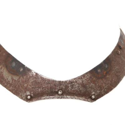 Sale Photo Thumbnail #60: Lot 59 fauld element of armour 16th 17th c.