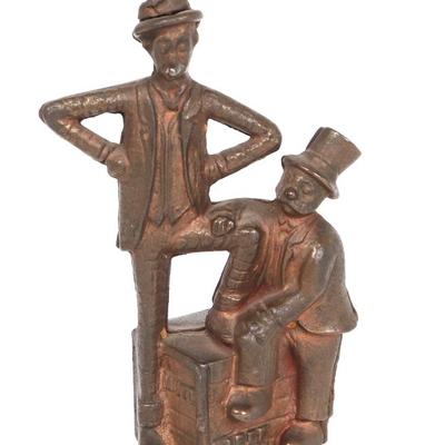 Sale Photo Thumbnail #490: Lot 490 vintage mutt and jeff coin bank