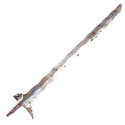 Sale Photo Thumbnail #23: Lot 22 moro kris 19 wave sword blade