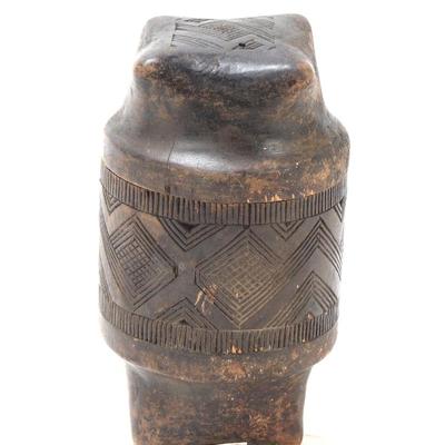 Sale Photo Thumbnail #463: Lot 463 african wood carved kuba box