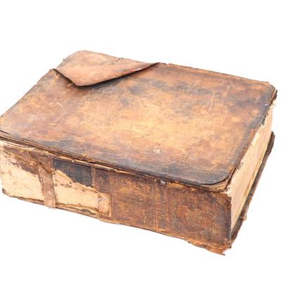 Sale Photo Thumbnail #167: Lot 166 early philadelphia 1834 johnston family holy bible