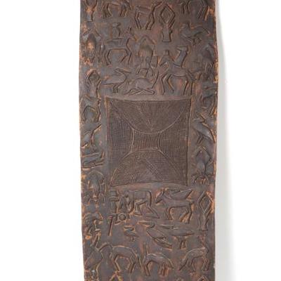 Sale Photo Thumbnail #464: Lot 464 elaborate senufo grainer door