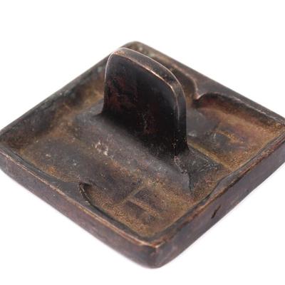 Sale Photo Thumbnail #389: Lot 389 bronze chinese seal stamp