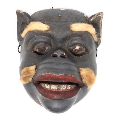 Sale Photo Thumbnail #267: Lot 266 indonesian hanuman monkey mask