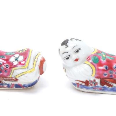 Sale Photo Thumbnail #412: Lot 412 pair of chinese brush rests