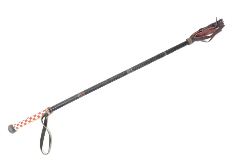 Sale Photo Thumbnail #506: Lot 506 gentleman s horse whip, circa 1920's