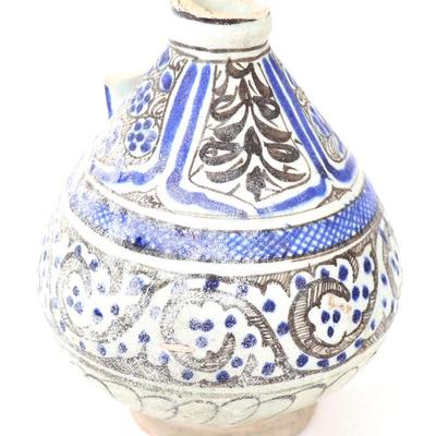 Sale Photo Thumbnail #266: Lot 265 islamic mamluk jug 14th 15th c.