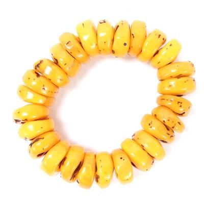 Sale Photo Thumbnail #107: Lot 106 beautiful chunky raw amber bracelet