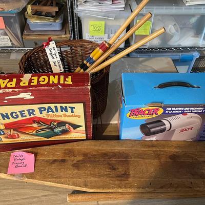 Vintage Children’s Entertainment and Activities Lot
