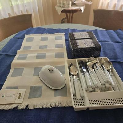 Blue and White Kitchenware 
