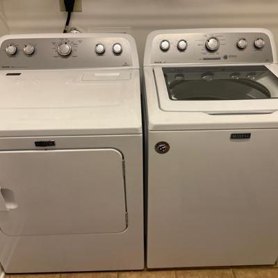 Sale Photo Thumbnail #124: Maytag washer & dryer set 2019