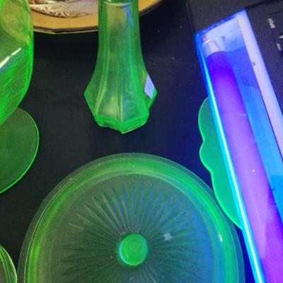 Uranium glass