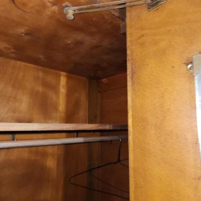Sale Photo Thumbnail #57: Gorgeous burlwood wardrobe