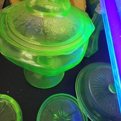 Uranium glass