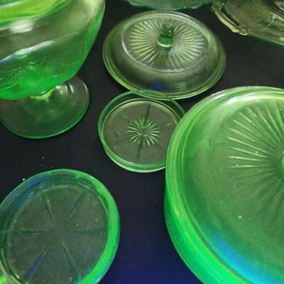 Uranium glass