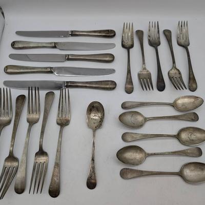 21 Pcs Tuttle Sterling Silver Flatware