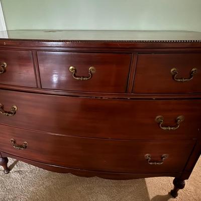 Antique Five Drawer Dresser 