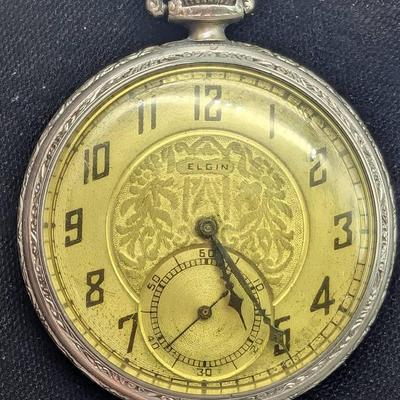 1920's Elgin Pocket Watch....Working