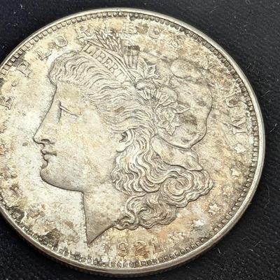 1921 Morgan Silver Dollar 