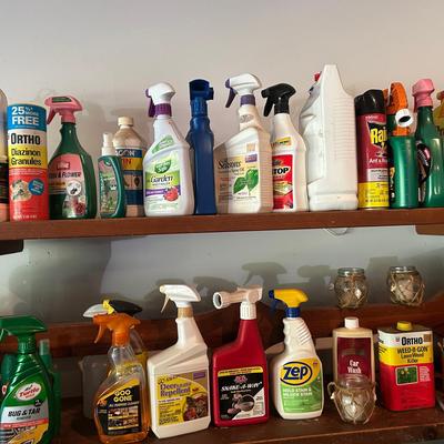 Lot Of Lawn & Garden Chemicals 