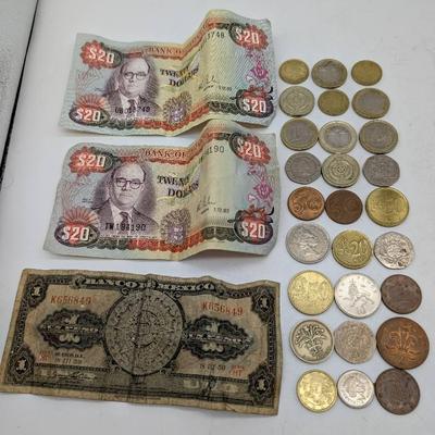 Foreign Coins & Currency