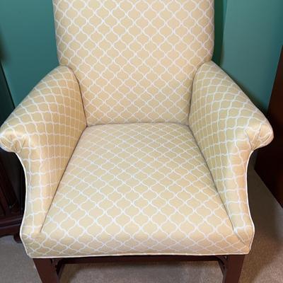 Classic Small Upholstered Side Chair 