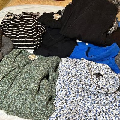 Assortment Of Women’s Sweaters - Mostly Talbots M & L