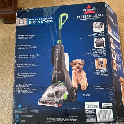 Bissell Turbo Clean Power brush Pet Cleaning System 