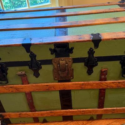 Early 20th Century Steamer Trunk 