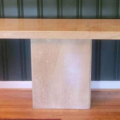 Postmodern Marble Console Table