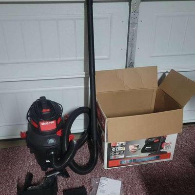 Shop-Vac Wet/Dry Vacuum with Attachments and Original Box