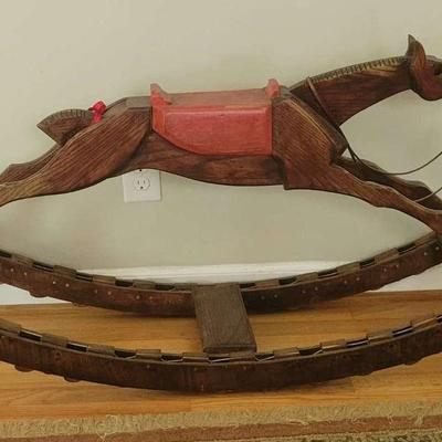 Rare Stevenson Brothers Rocking Horse – “Hampton Court Rocker”