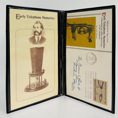 100th Anniversary First Day Of Issue 13 Cent Alexander Graham Bell Stamp