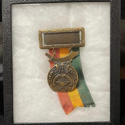 1968 Shriners Imperial Council Session Medal