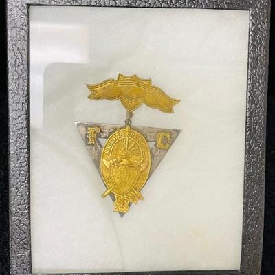 1874 Knights Of Pythias Medal