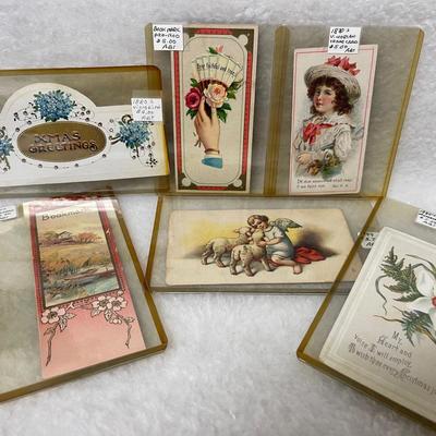 Antique Trade Cards, Postcards, and Greeting Cards