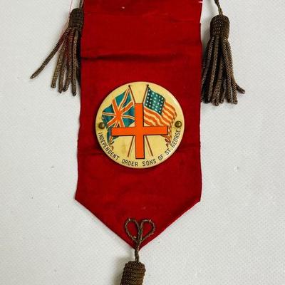 Independent Order of the "Sons of St. George" Past President Pin