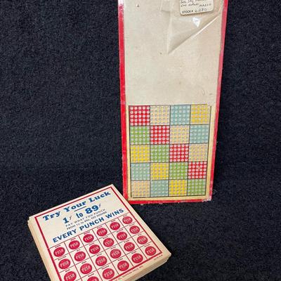 Never Used “Bee-Jay” 500 Hole Punch Board and More