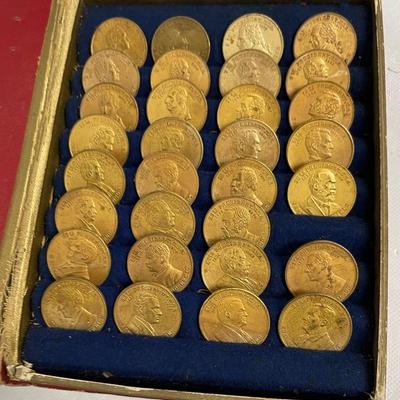 “A Coin History Of Our Presidents” 1st - 32nd