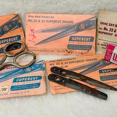 Vintage “Supercuts” Shear Blade Replacements and More