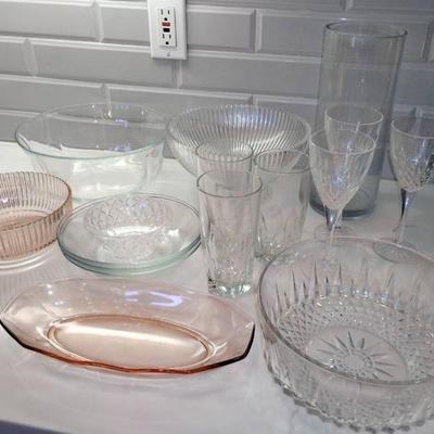 Em137 decor glass bowls