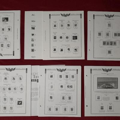 Collectible Stamps And More -  Page blocks for stamp albums Lot 105