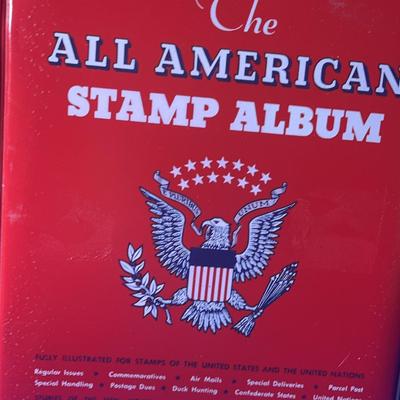 Collectable Stamps The all American Stamp Album Lot 75